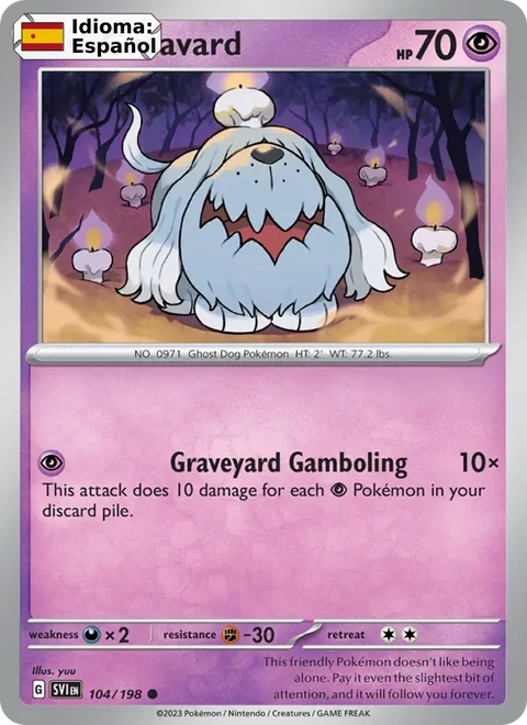 Greavard (104) — Scarlet & Violet