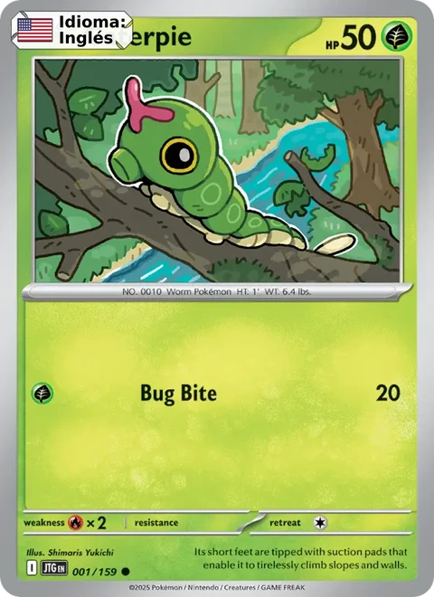 Caterpie (001) — Journey Together