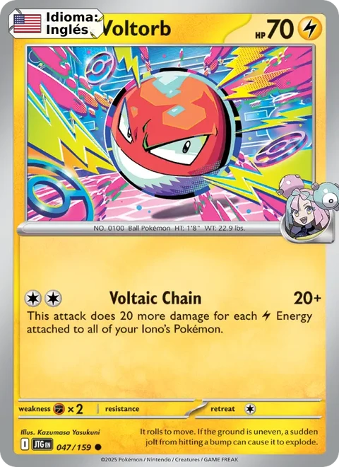Iono's Voltorb (047) — Journey Together
