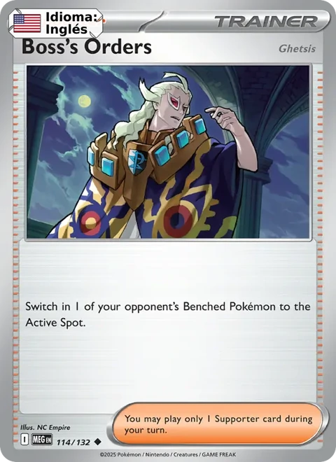 Boss's Orders (114) — Mega Evolution