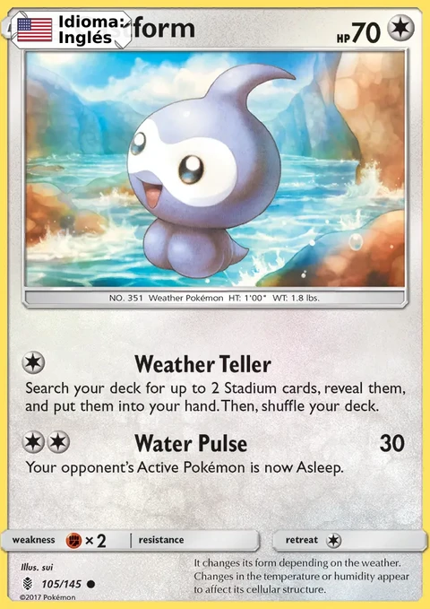 Castform (105) — Guardians Rising