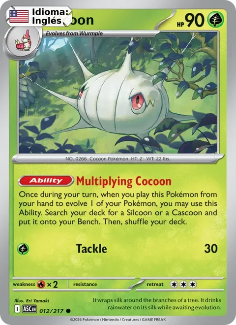 Silcoon (012) — Ascended Heroes