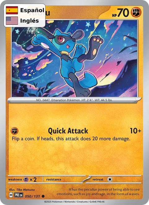 Riolu (050) — Prismatic Evolutions