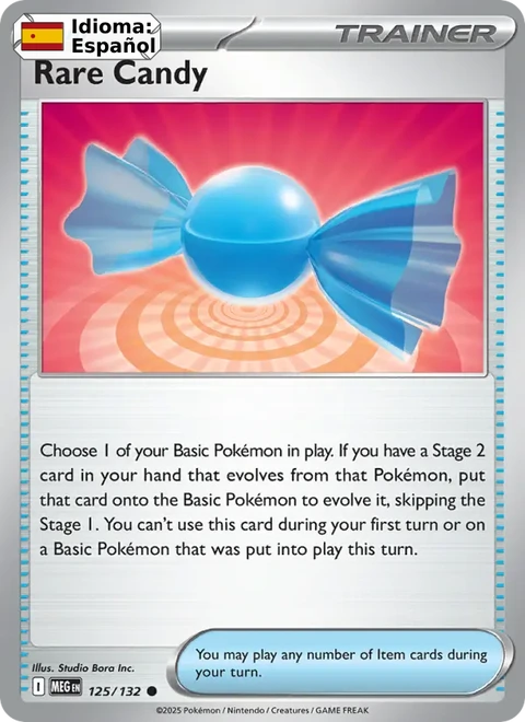 Rare Candy (125) — Mega Evolution