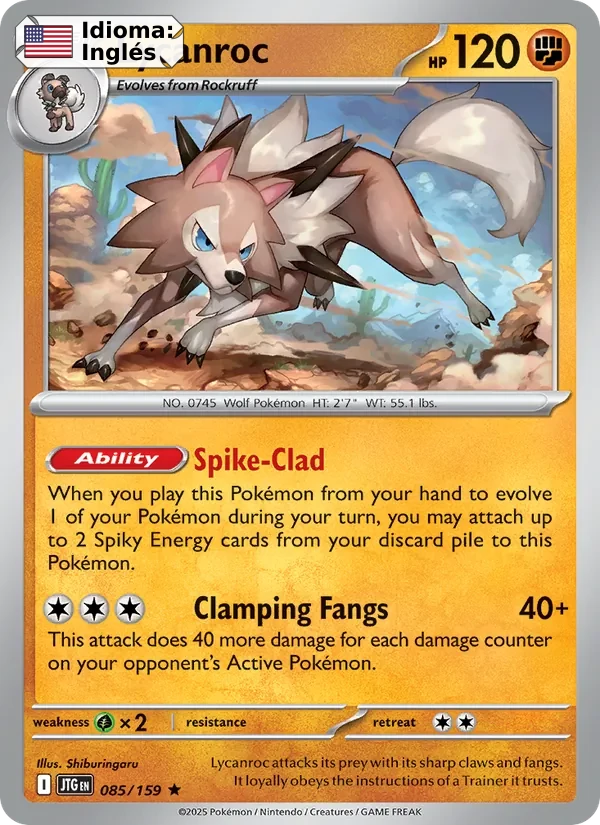 Lycanroc (085) — Journey Together