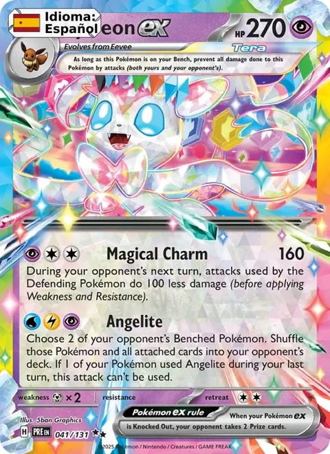 Sylveon ex (041) — Prismatic Evolutions