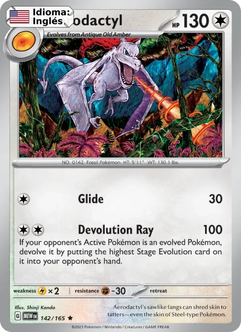 Aerodactyl (142) — 151