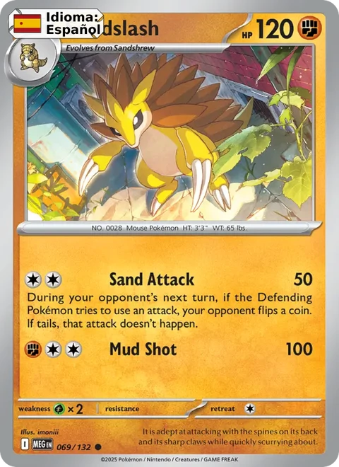 Sandslash (069) — Mega Evolution