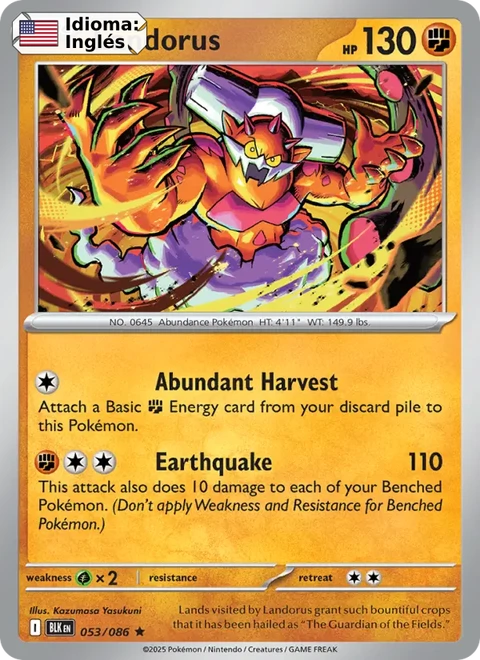 Landorus (053) — Black Bolt