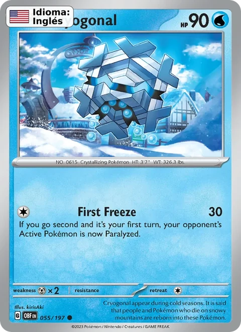 Cryogonal (055) — Obsidian Flames