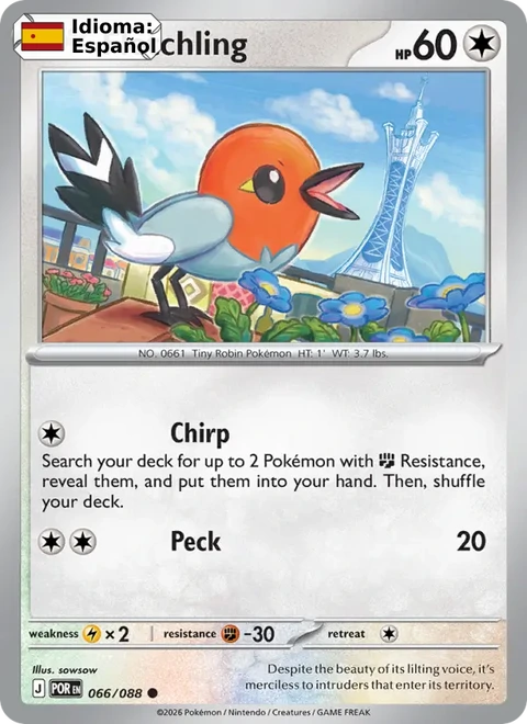 Fletchling (066) — Perfect Order