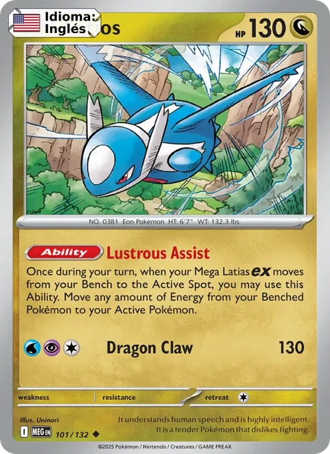 Latios (101) — Mega Evolution