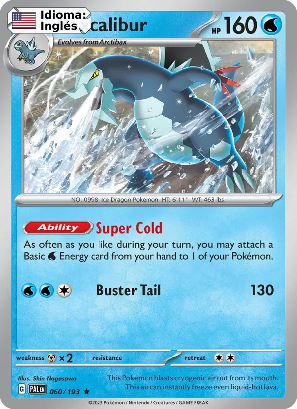 Baxcalibur (060) — Paldea Evolved