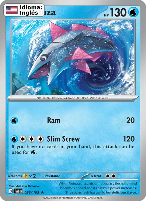 Veluza (056) — Paldea Evolved