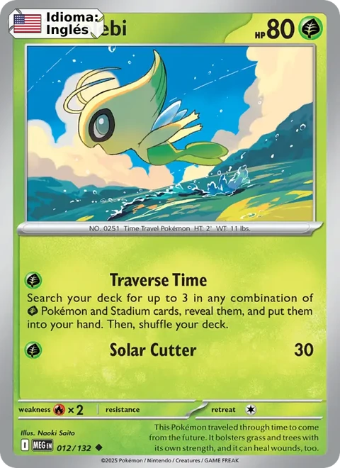 Celebi (012) — Mega Evolution