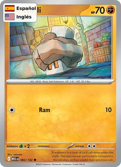 Nacli (082) — Mega Evolution