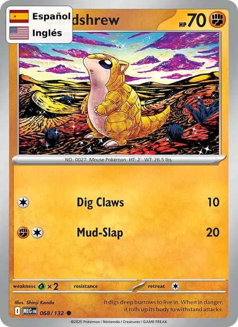 Sandshrew (068) — Mega Evolution