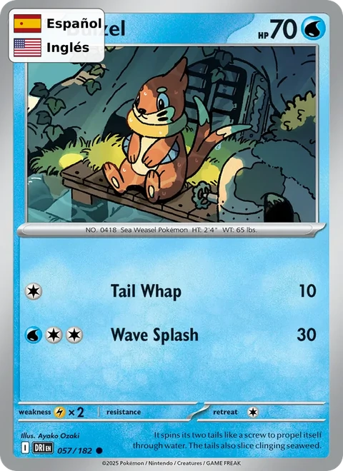 Buizel (057) — Destined Rivals