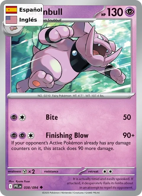 Granbull (038) — Phantasmal Flames