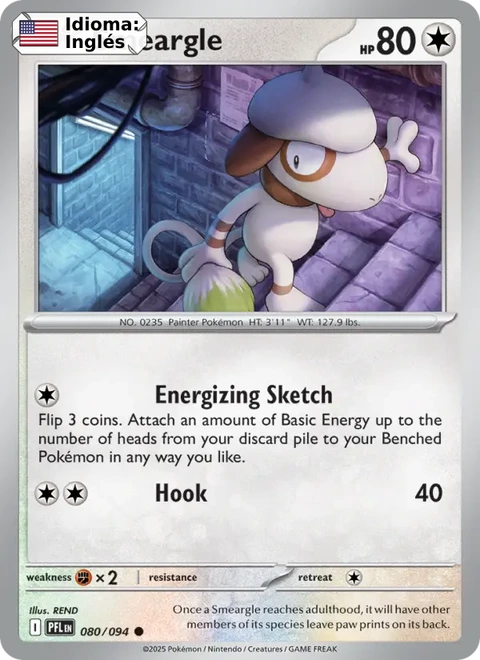 Smeargle (080) — Phantasmal Flames
