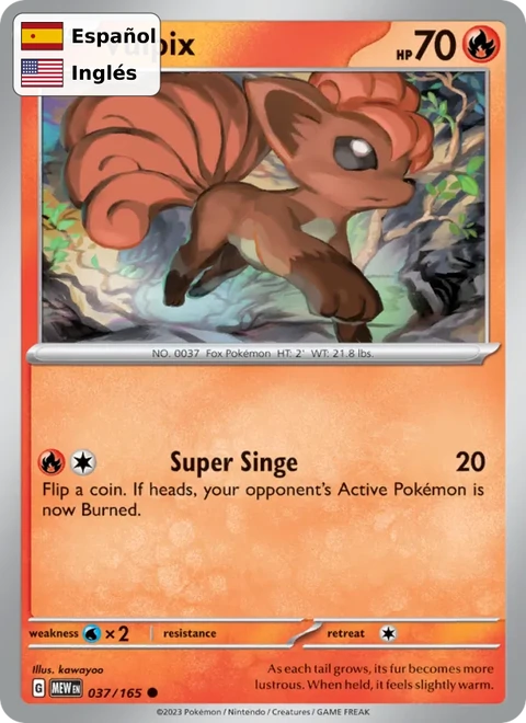 Vulpix (037) — 151