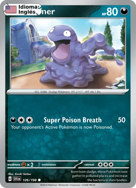 Grimer (126) — Scarlet & Violet