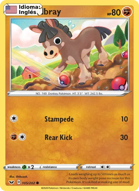 Mudbray (105) — Sword & Shield