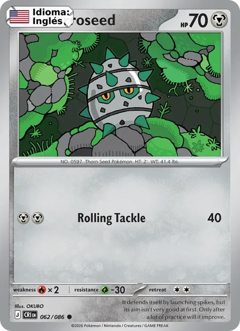 Ferroseed (062) — Chaos Rising