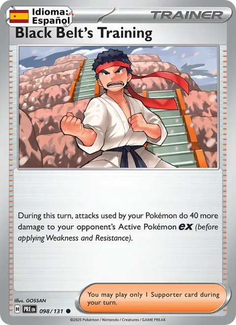 Black Belt's Training (098) — Prismatic Evolutions