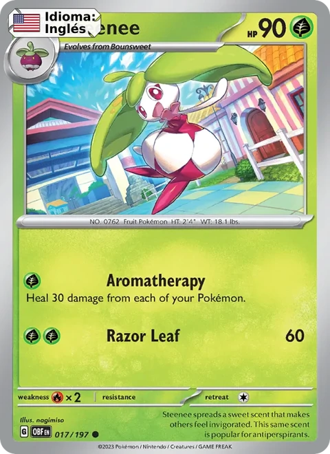 Steenee (017) — Obsidian Flames