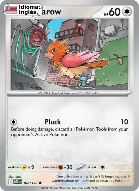 Spearow (102) — Mega Evolution