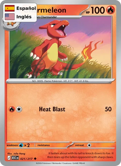 Charmeleon (021) — Ascended Heroes