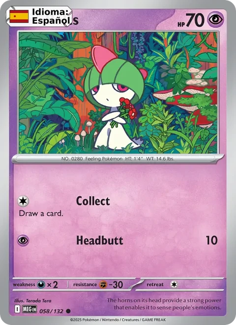 Ralts (058) — Mega Evolution