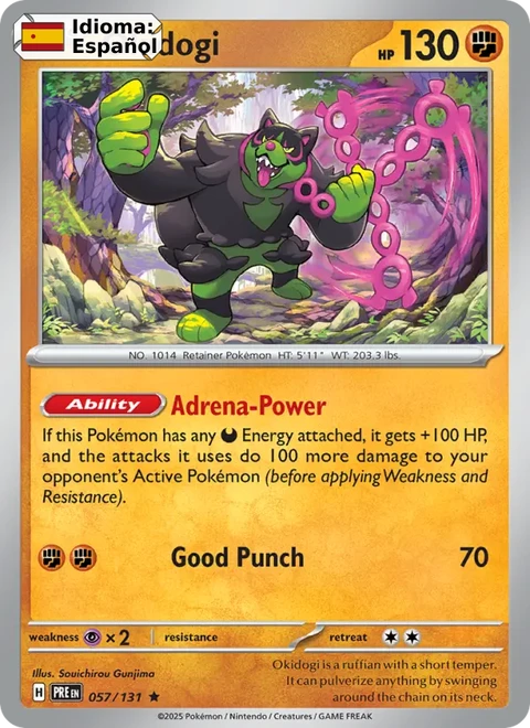 Okidogi (057) — Prismatic Evolutions