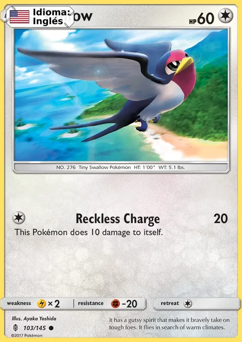 Taillow (103) — Guardians Rising