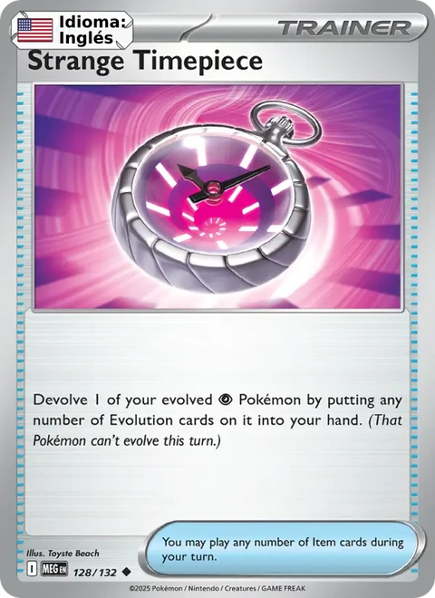 Strange Timepiece (128) — Mega Evolution