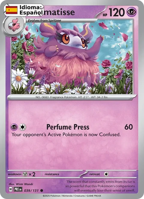 Aromatisse (039) — Prismatic Evolutions