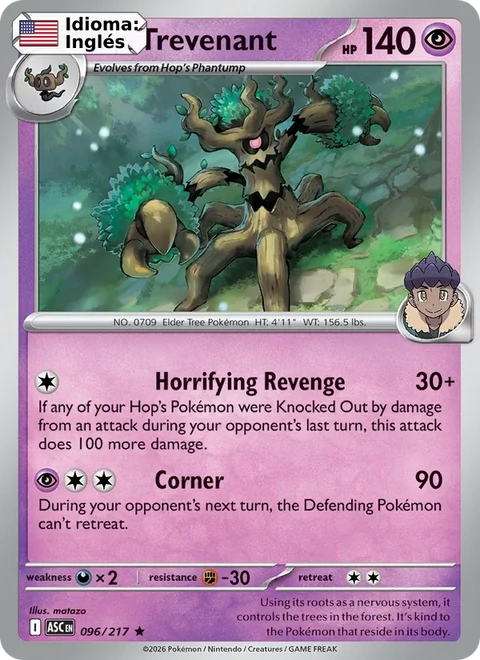 Hop's Trevenant (096) — Ascended Heroes