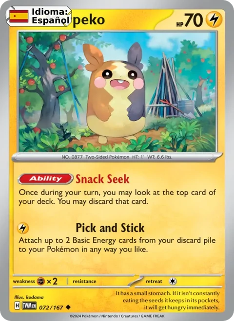 Morpeko (072) — Twilight Masquerade