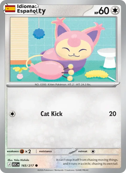 Skitty (165) — Ascended Heroes