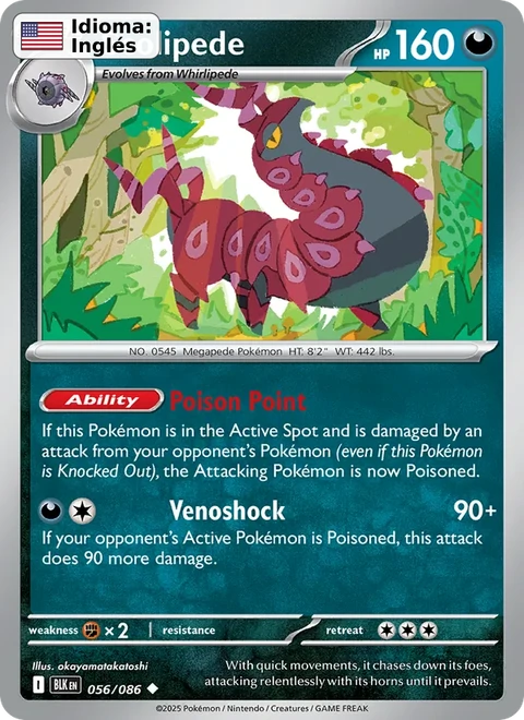 Scolipede (056) — Black Bolt