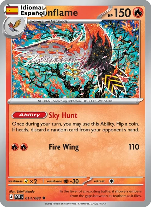 Talonflame (014) — Perfect Order