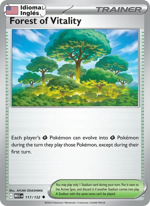 Forest of Vitality (117) — Mega Evolution