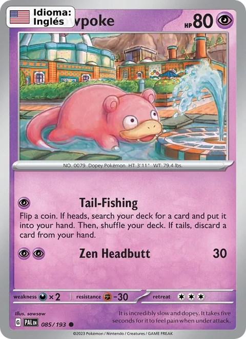 Slowpoke (085) — Paldea Evolved