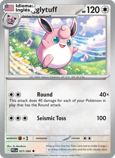 Wigglytuff (077) — Phantasmal Flames