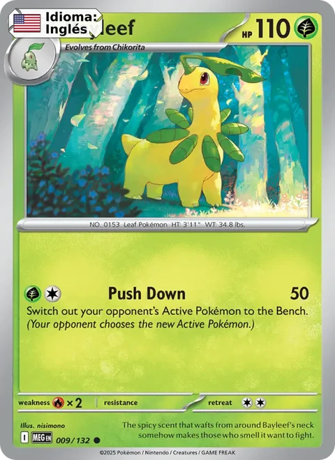 Bayleef (009) — Mega Evolution