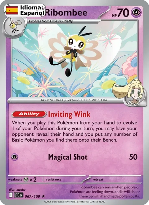 Lillie's Ribombee (067) — Journey Together