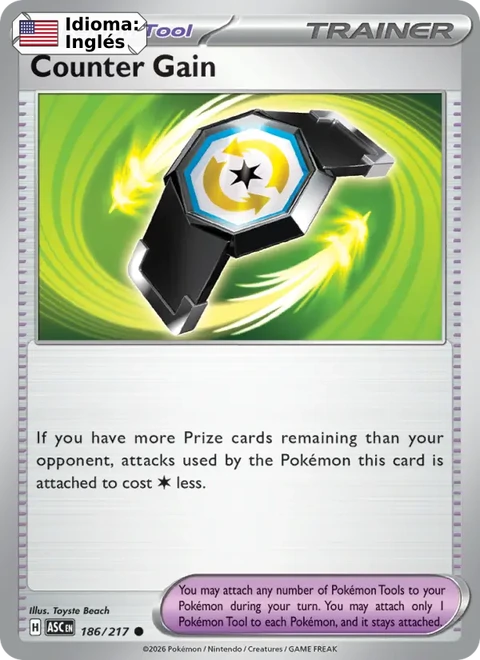 Counter Gain (186) — Ascended Heroes