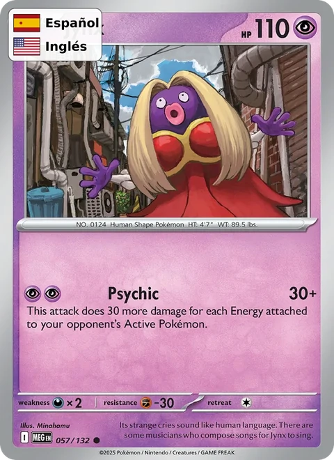 Jynx (057) — Mega Evolution