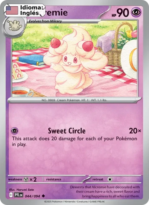 Alcremie (044) — Phantasmal Flames